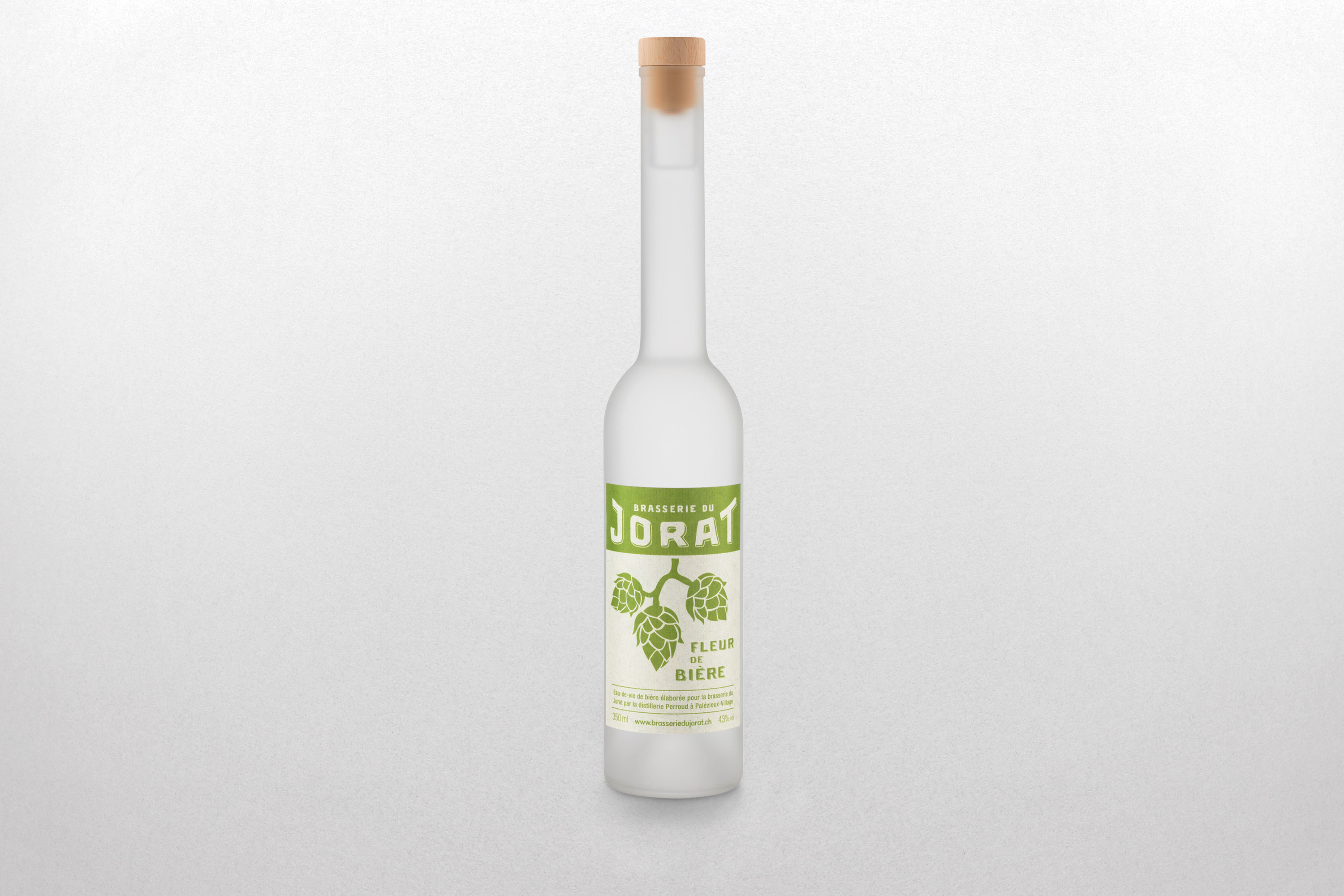 brasserie du jorat bouteille étiquette identité visuelle