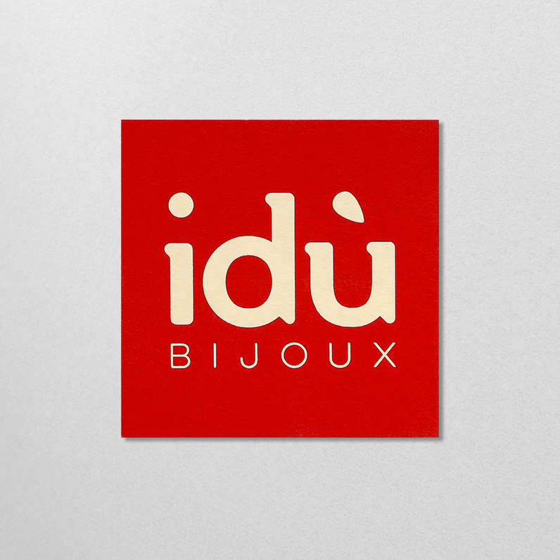 idù Bijoux – Identité visuelle 2017