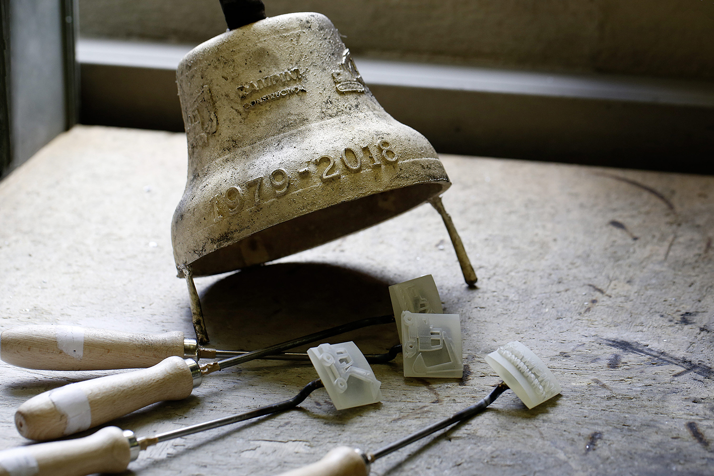 Rampini Construction – Cloche artisanale, reportage fonderie 2019