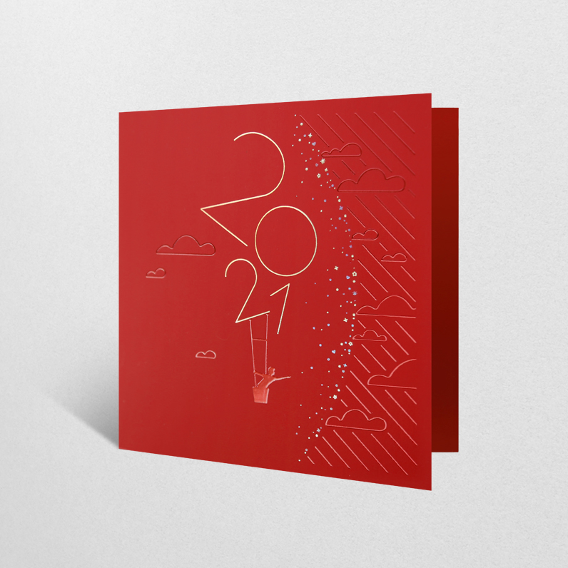 AM Studio – Carte de voeux 2021