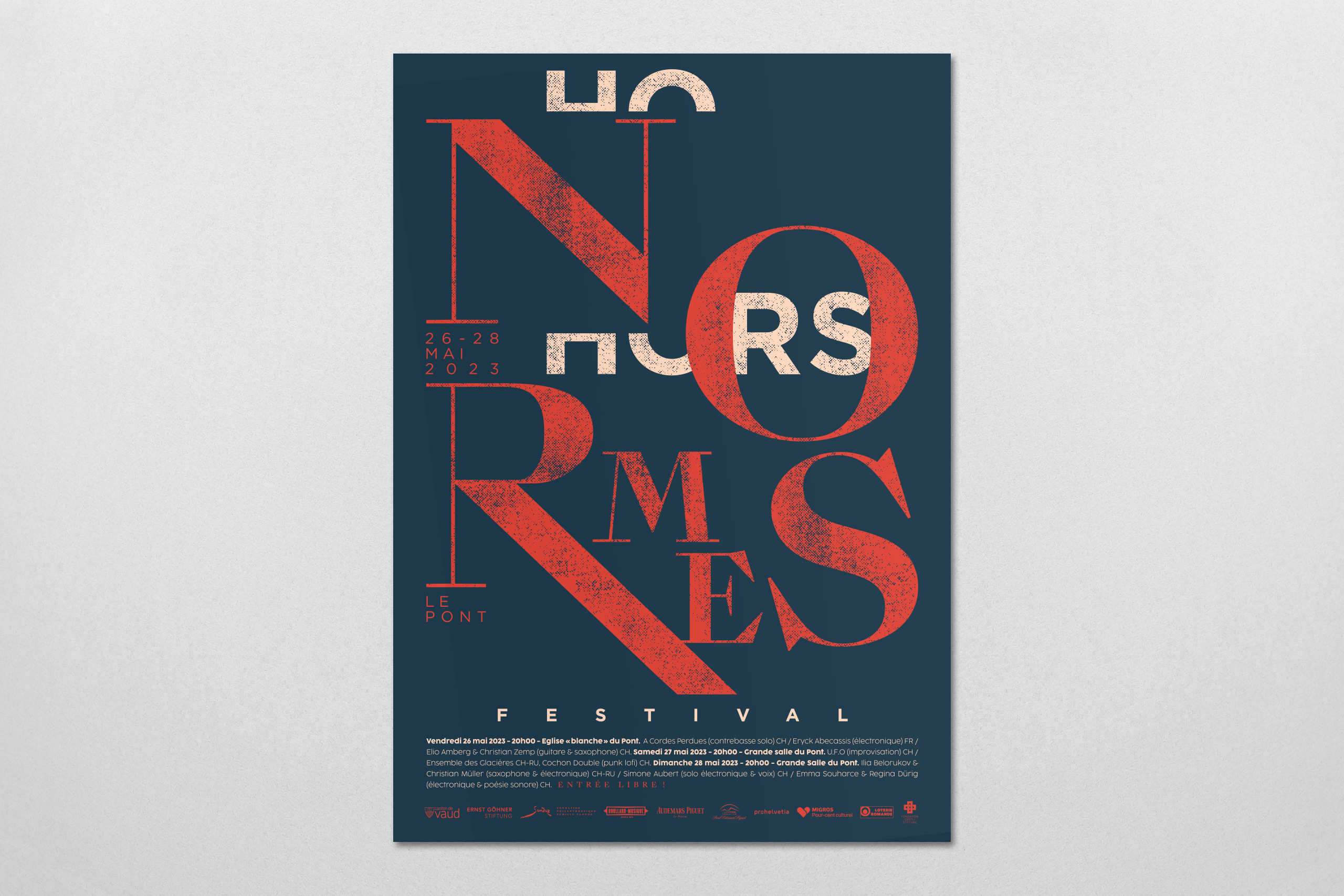Hors Normes Festival – Affiche 2023