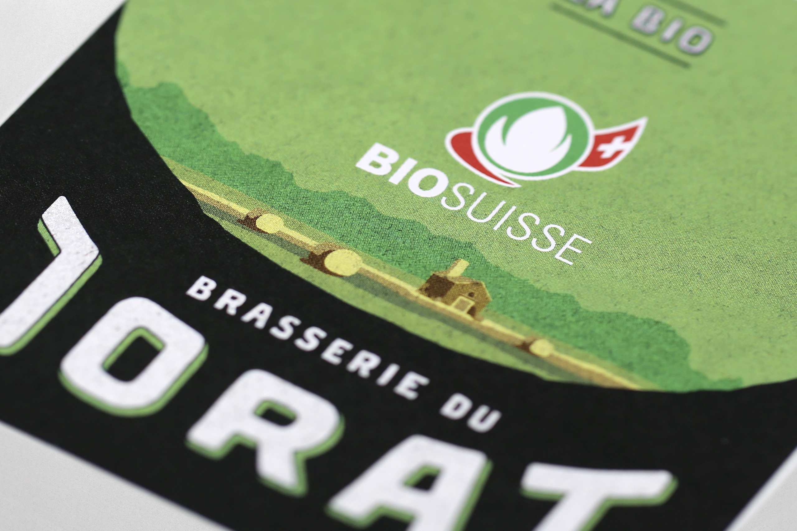 brasserie du Jorat bio close up