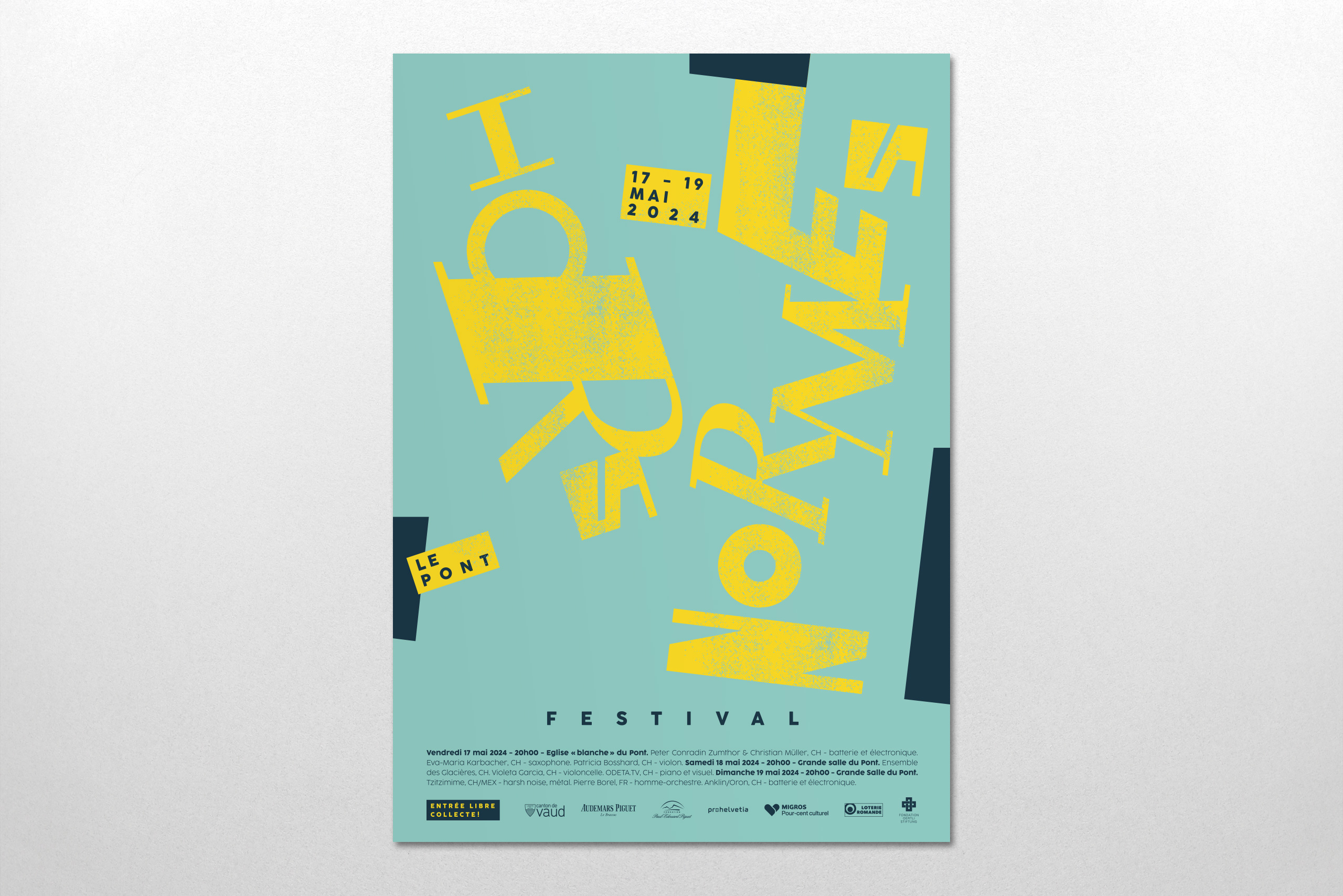 Hors Normes Festival – Affiche 2024