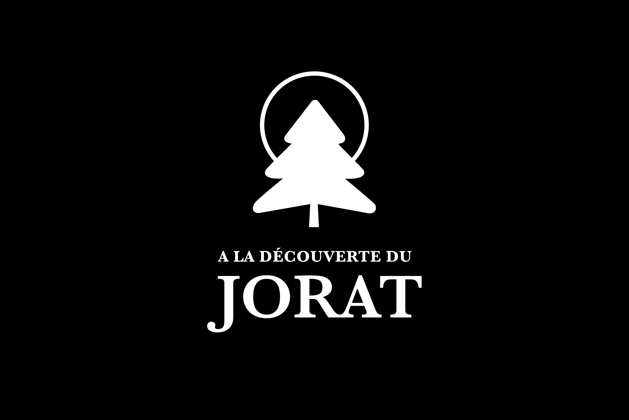 logo blanc vertical A La Découverte du Jorat amstudio