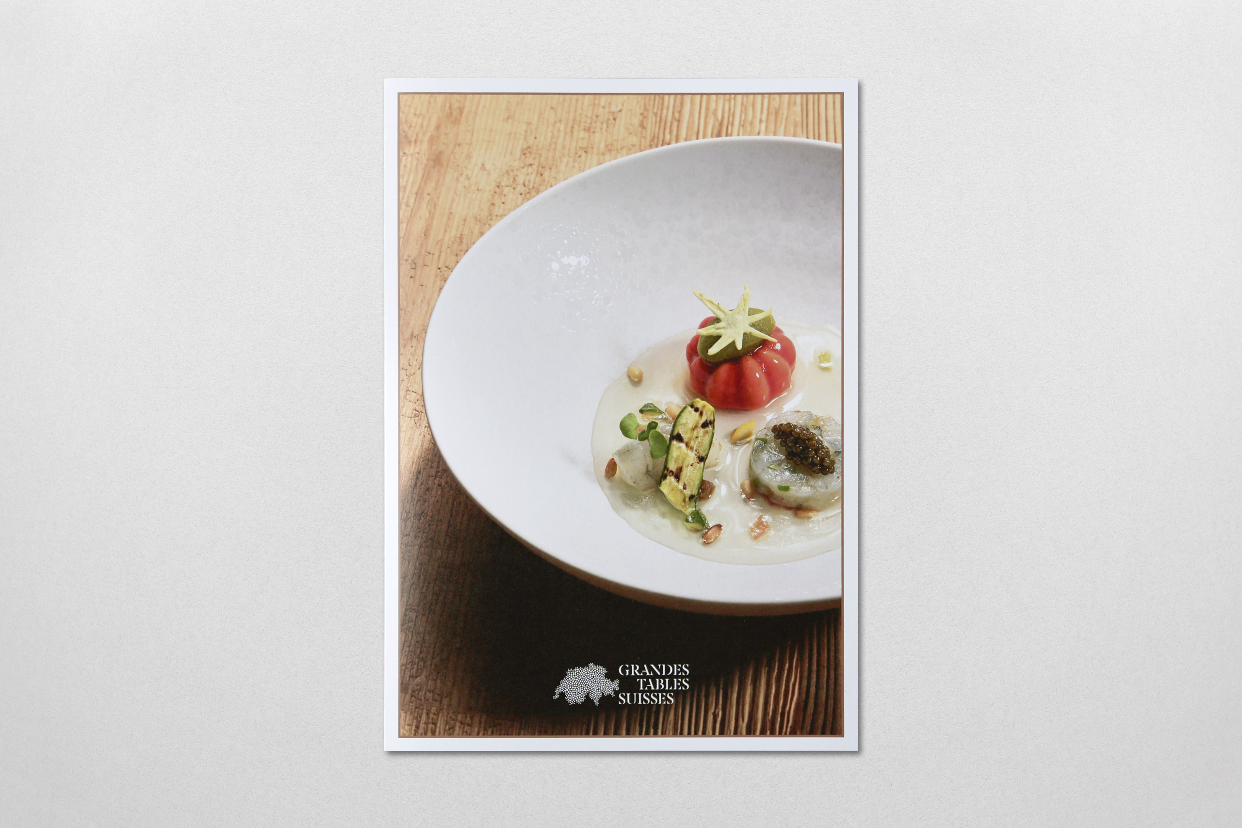 Grandes tables Suisses Brochure 2024 amstudio