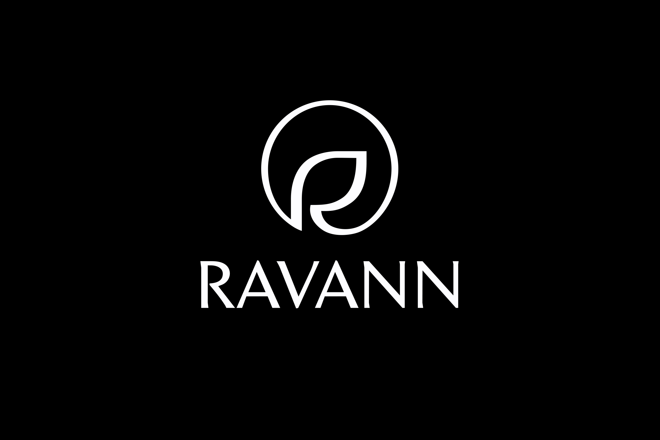 logo Ravaan logo blanc amstudio
