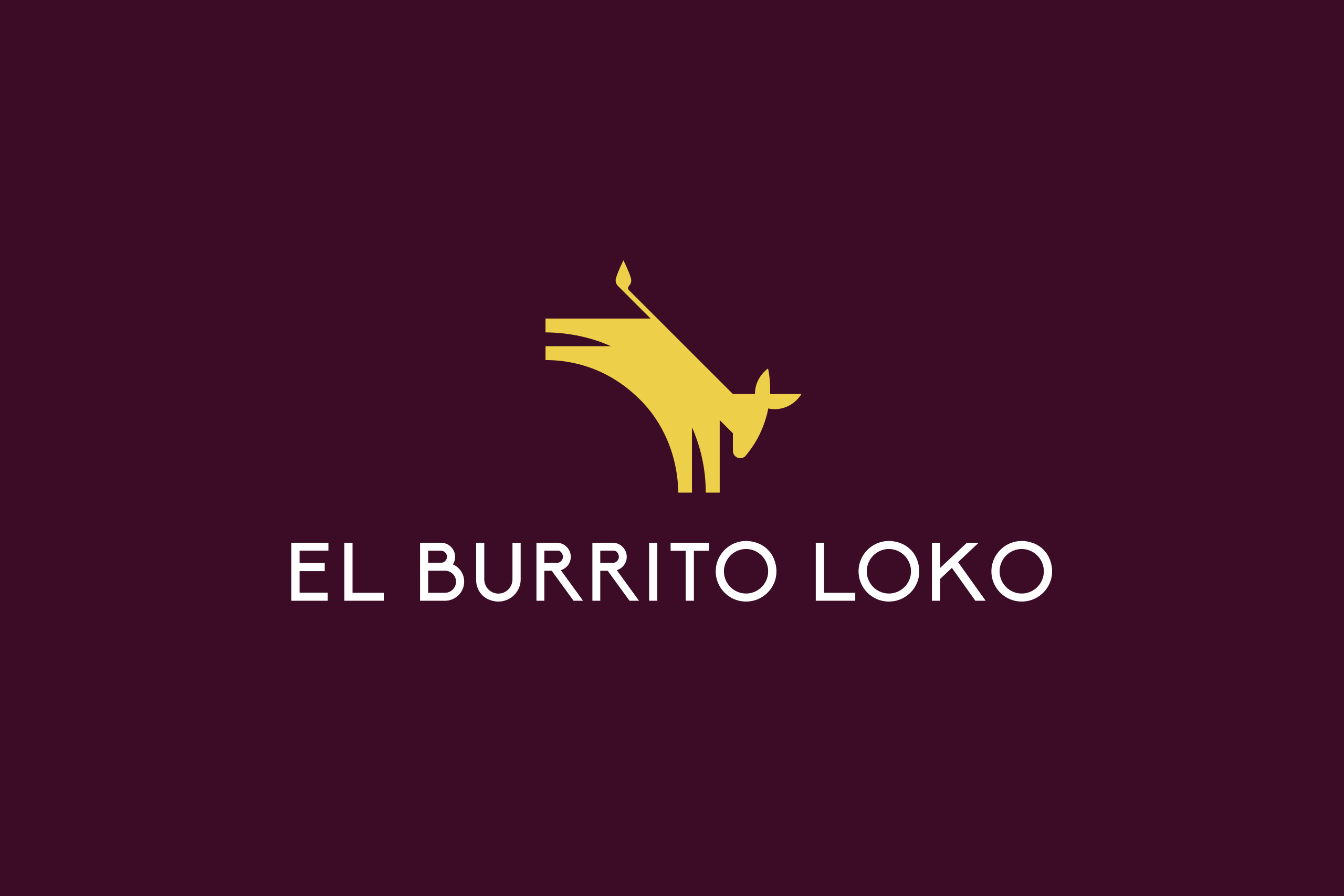 logo El Burrito Loko couleur amstudio