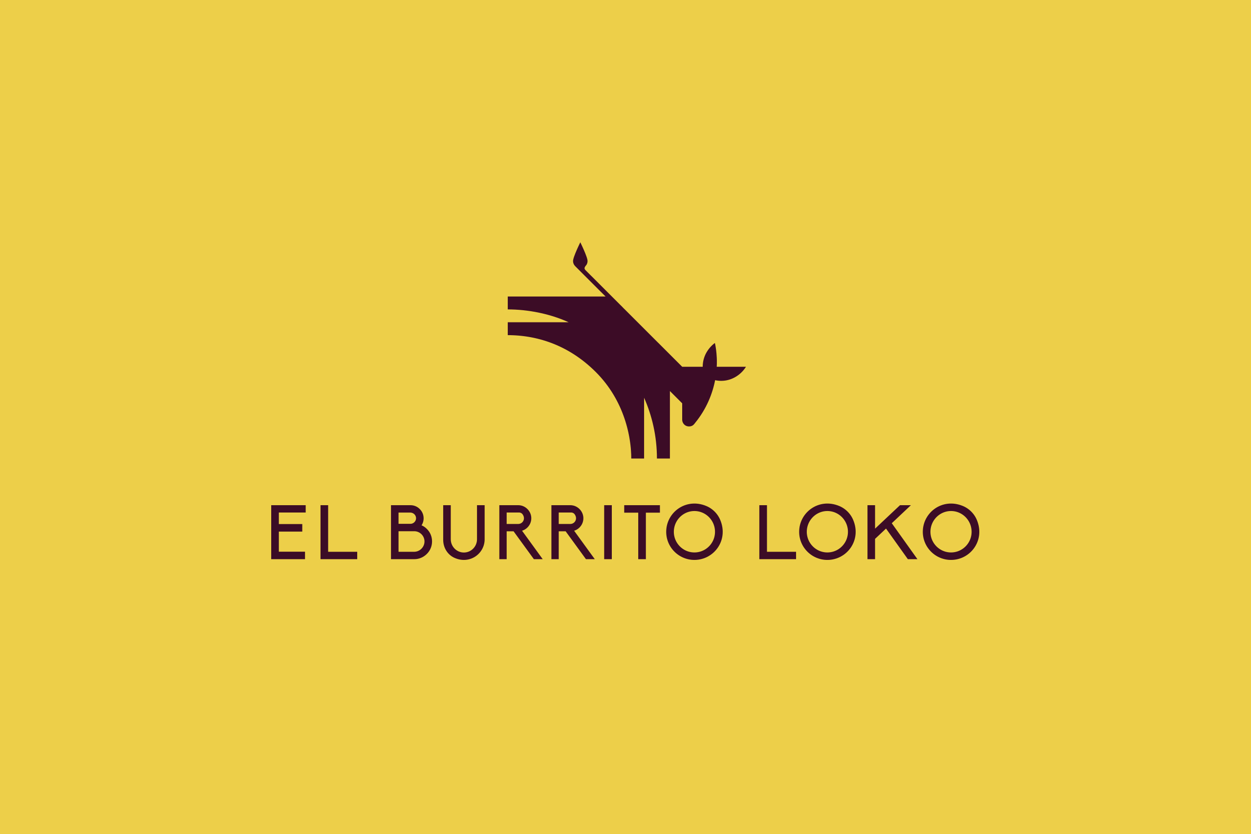 logo El Burrito Loko couleur amstudio