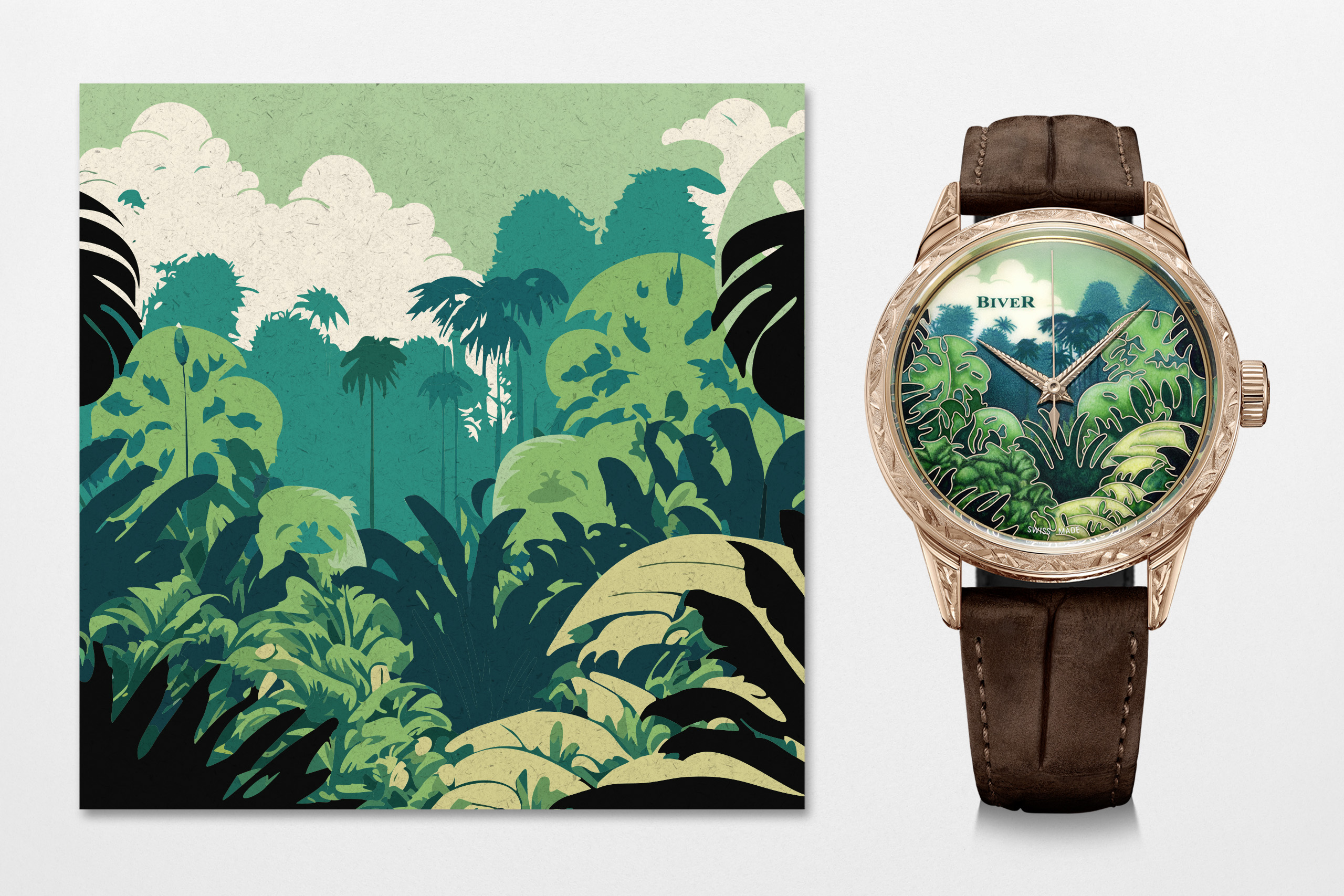 JC Biver – Jungle Day Illustration 2026